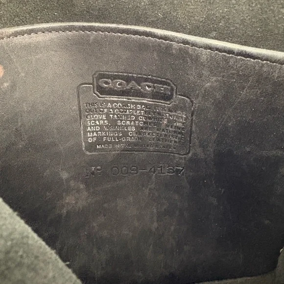 VTG COACH Leather Bag - Picture 10 of 10